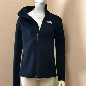 The north face black jacket, size s.